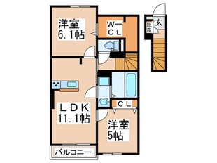 Pure Lifeの物件間取画像